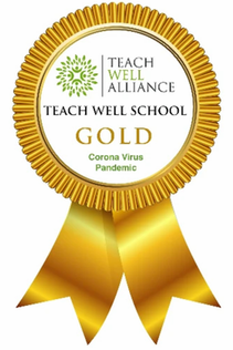 Teach Well Gold Award Coronavirus Pandemic